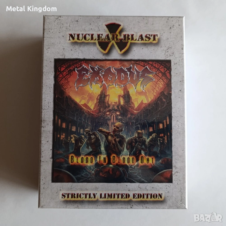 EXODUS - Blood In Blood Out (Box Set) NEW & SEALED Thrash Metal, снимка 1