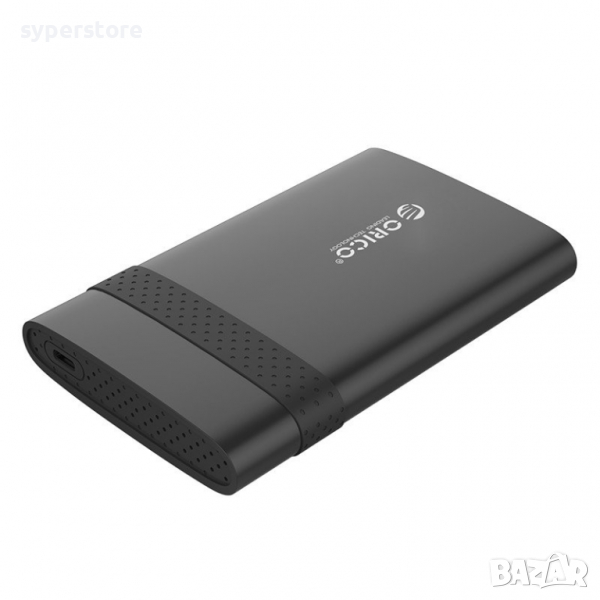 Външна Кутия за Хард диск 2.5" HDD/SSD USB3.1 Type-C Gen2 Orico 2538C3-BK-BP, снимка 1