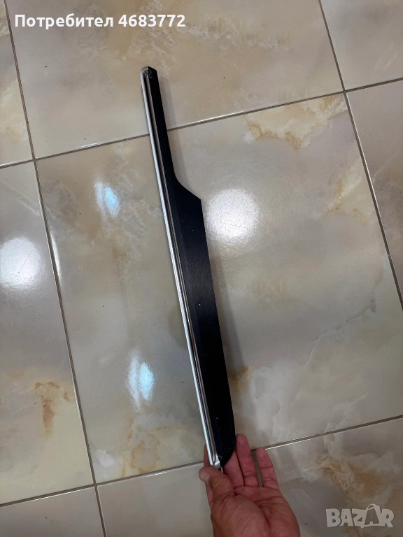 Вътрешна интериорна лайсна на задна лява врата на Порше Макан Porsche Macan само за 100лв. 95b867061, снимка 1