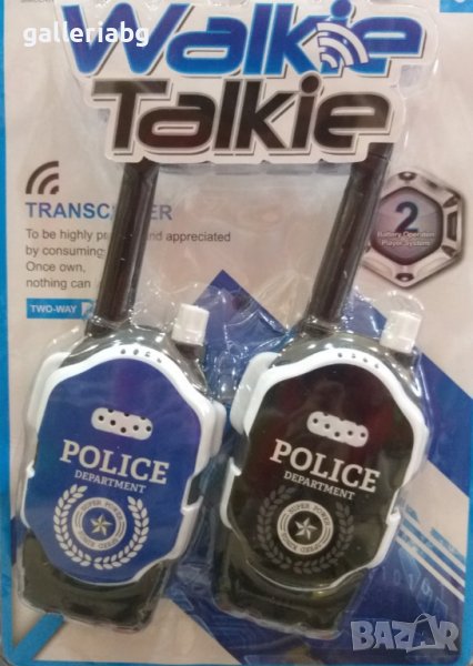 уоки токи - Walkie Talkie Полицейски и Военни , снимка 1