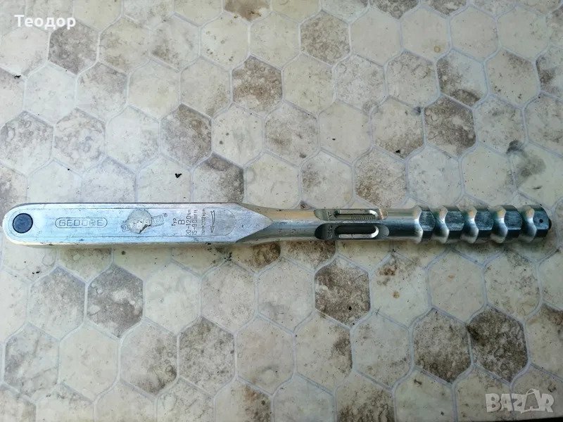  Динамометричен ключ gedore 20-120nm , снимка 1