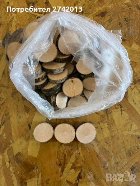 Дървени шайби, снимка 1
