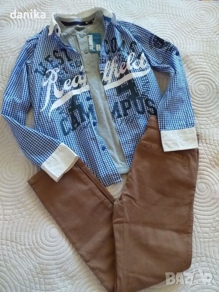 Лот спортен панталон , блуза , риза Kappahi 134 140, снимка 1