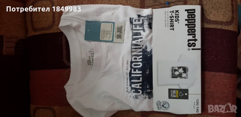 Детска тениска-бяла, снимка 1