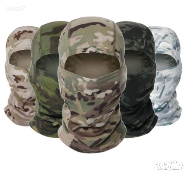 тактическа маска за лица ски сноуборд Airsoft предпазна дишаща, снимка 1