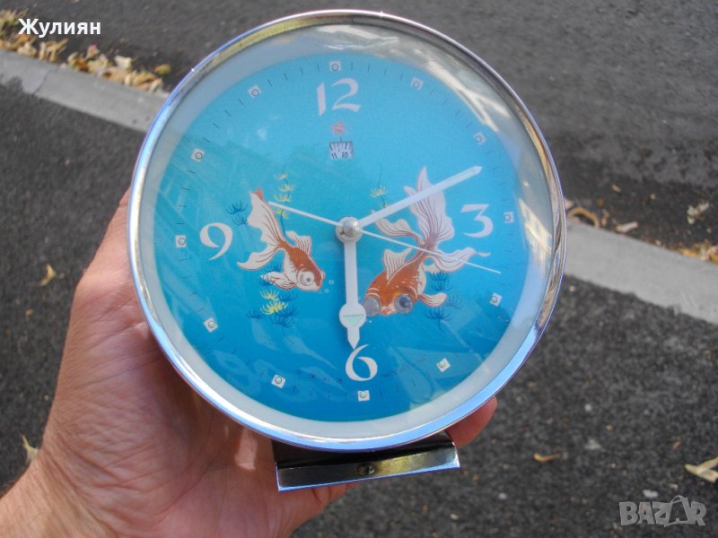 КОЛЕКЦИОНЕРСКИ АНИМИРАН БУДИЛНИК РИБКИ, снимка 1