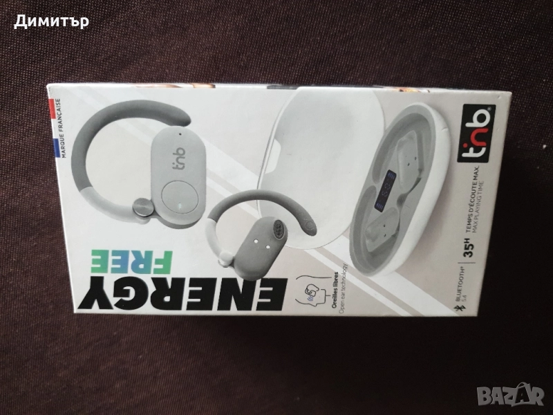 bluetooth слушалки 35 часа без зареждане , снимка 1