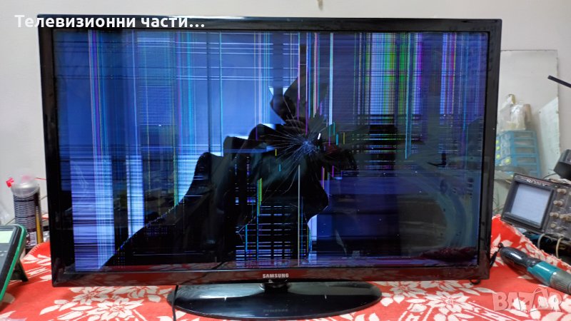 Samsung UE40D5003BW със счупен екран -BN44-00473A PSLF121A03S/BN41-01702A/S100FAPC2LV0.3 BN41-01678A, снимка 1
