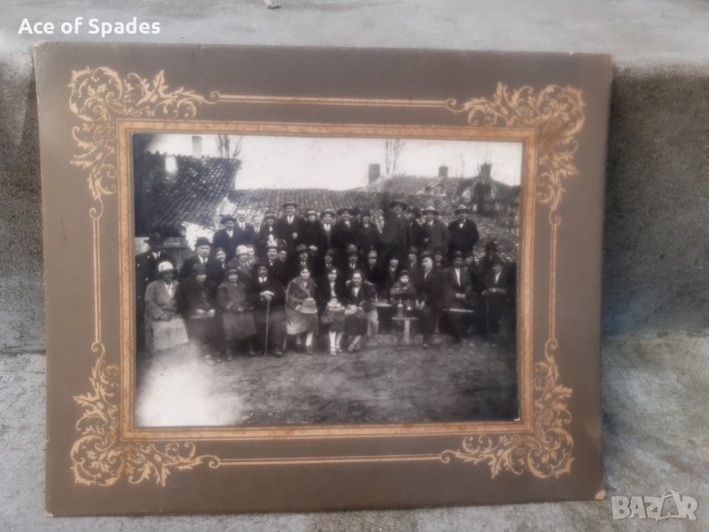 Стара Снимка на Картон 20/ 24 см. (8), снимка 1