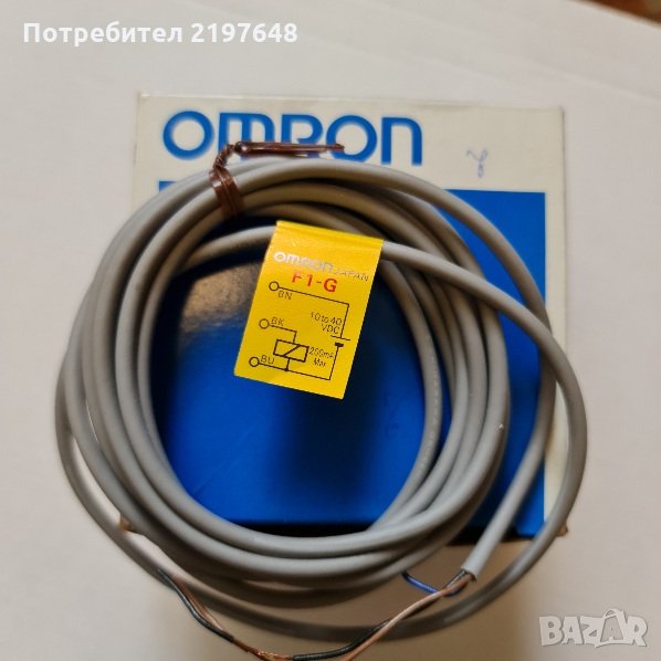 Индуктивен датчик OMRON М8, Н0, p-n-p, снимка 1