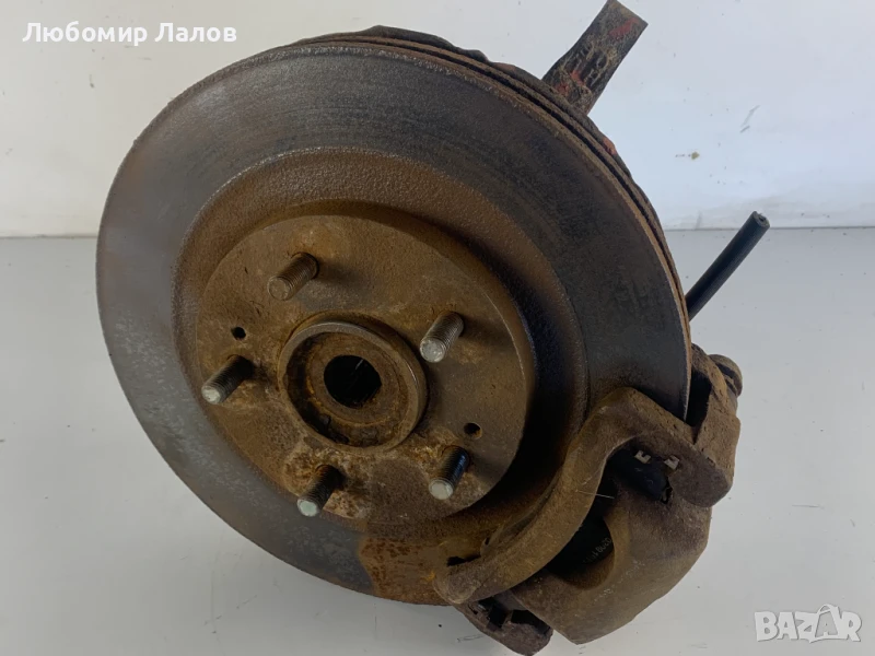 Преден ляв шенкел главина диск апарат Mitsubishi Pajero Pinin (98-07)г, снимка 1