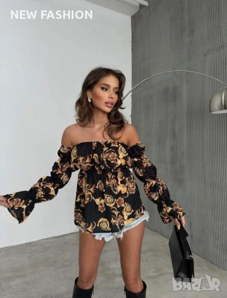 Дамски Памучни Блузи ✨, снимка 1