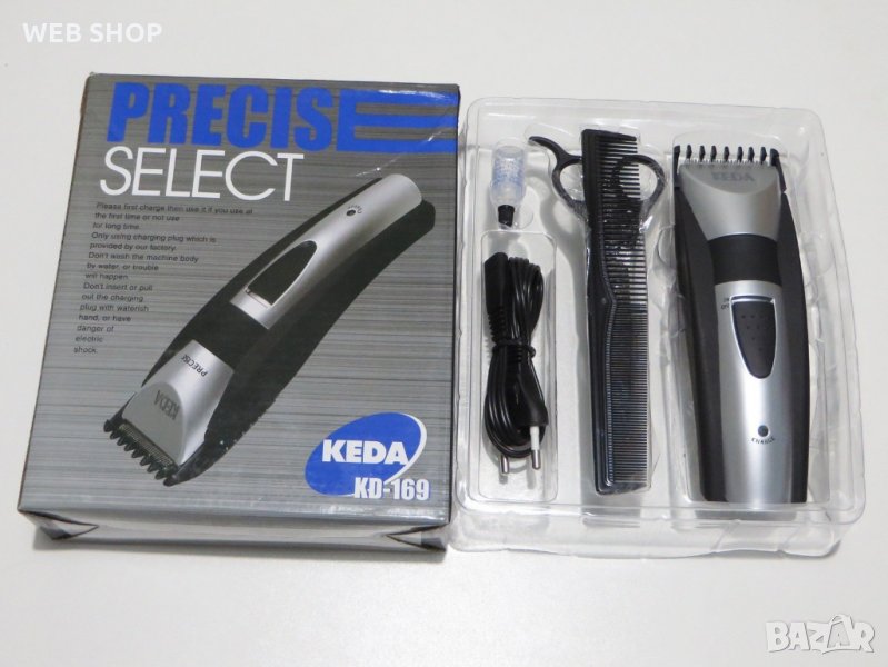 Професионална машинка за подстригване Keda, снимка 1