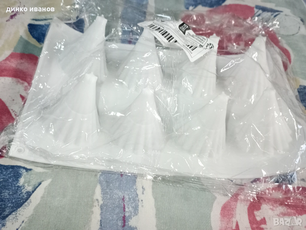 Чисто нов силиконов молд елхички , снимка 1