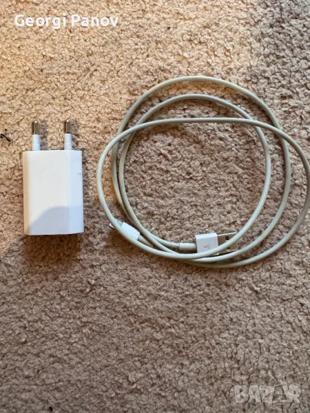 Зарядно за iphone 5W Оригинално!, снимка 1