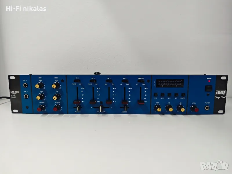 мишпулт миксер пулт смесител IMG stage line mpx 6200, снимка 1