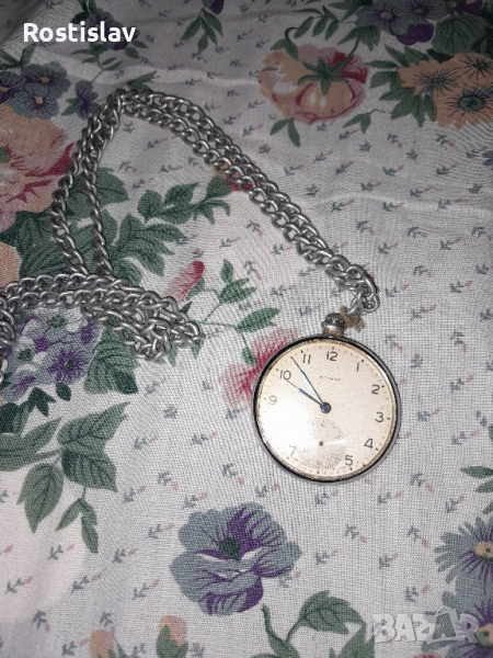 старинен джобен часовник , снимка 1