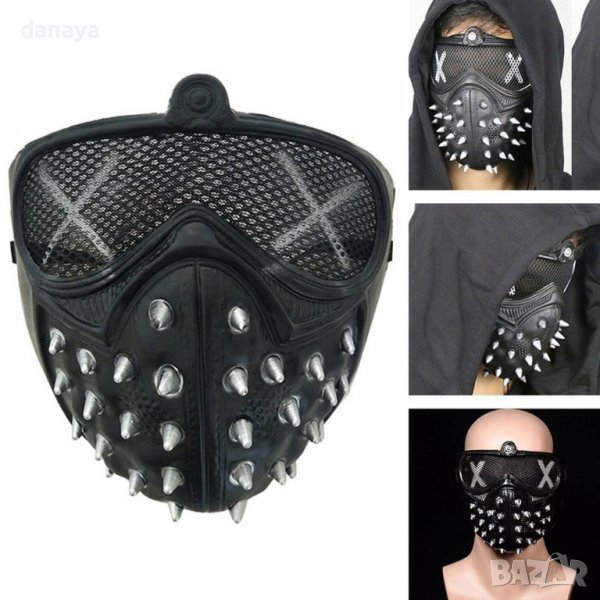3114 Парти Хелоуин маска с шипове, снимка 1