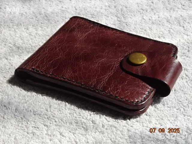 мъжки портфейл /ръчна изработка/, снимка 1