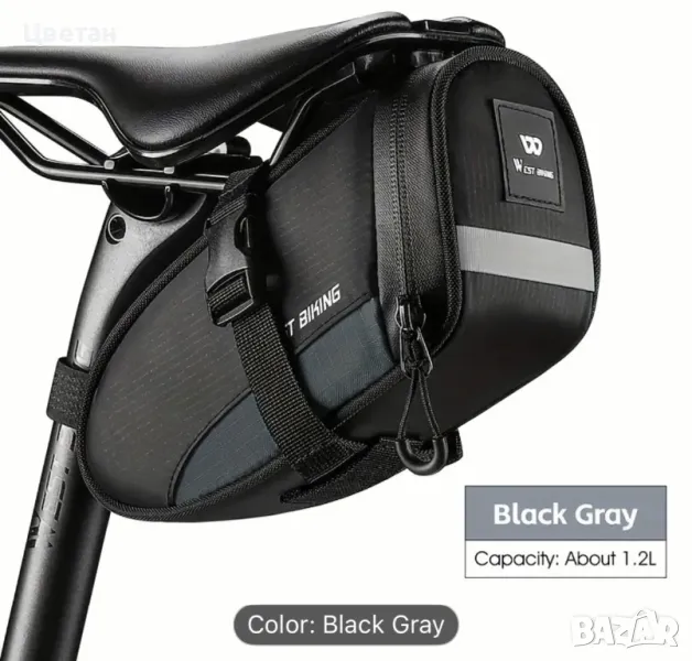 Чанта/органайзер за колело под седалката, снимка 1
