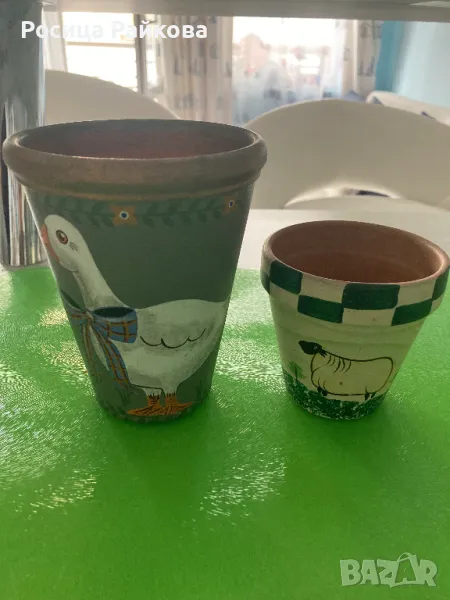 Две малки саксии, снимка 1