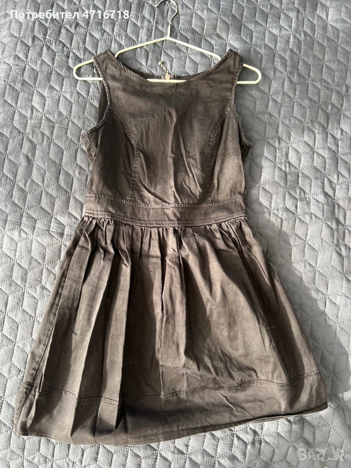 лятна рокля: черна, стилна, снимка 1