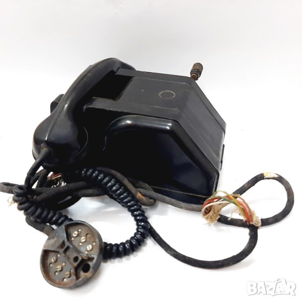Бакелитов телефон Белоградчик ТМ 30 1967 г.с манивела(7.4), снимка 1