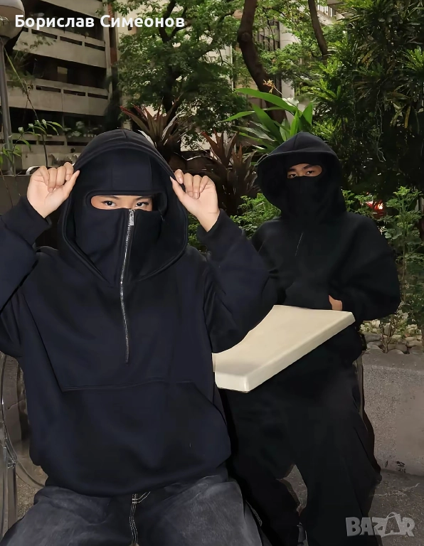 Суичър тип "Нинджа", снимка 1