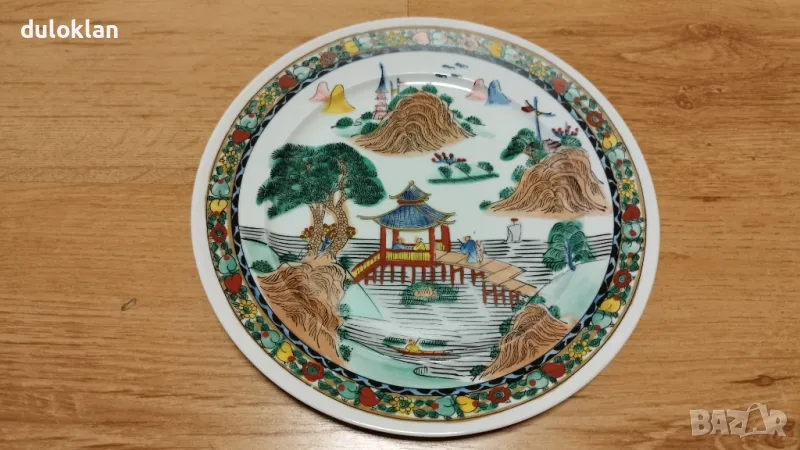 Красива порцеланова чиния от Китай., снимка 1