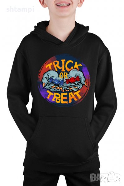 Детски Суитчър/Суитшърт Halloween 05,Halloween,Хелоуин,Празник,Забавление,Изненада,, снимка 1