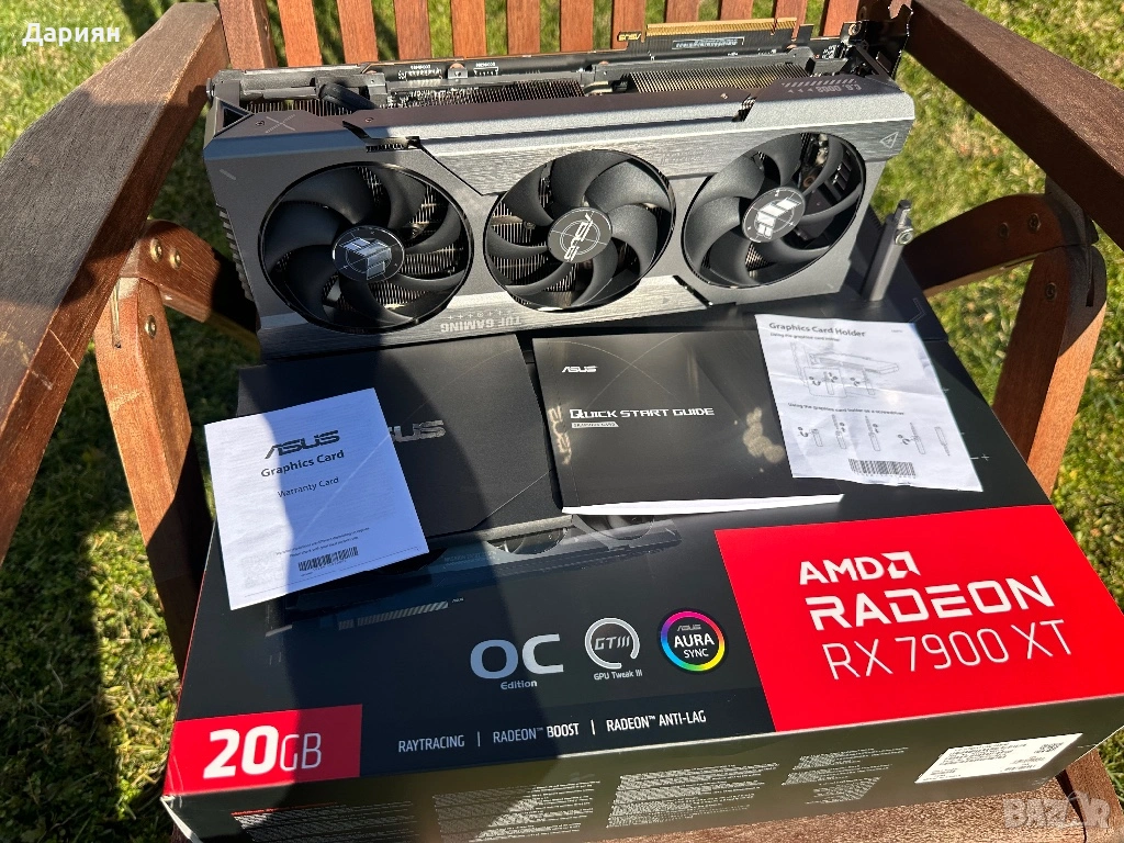 AMD Asus TUF RX7900XT OC Version 20GB, снимка 1