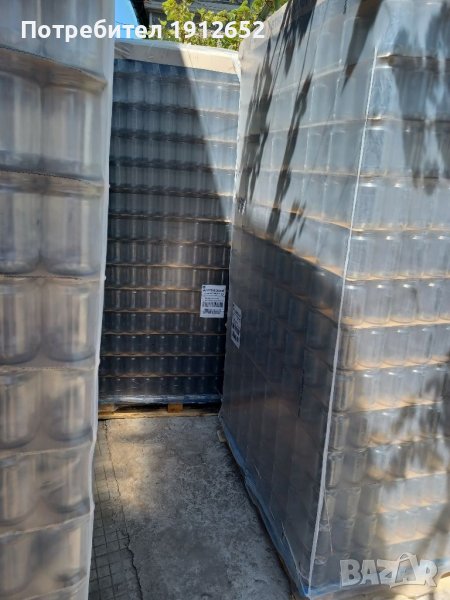 Продава нови винтови буркани -0.720мл.продава и на бройка според нуждите.буркани за пчелен мед,компо, снимка 1