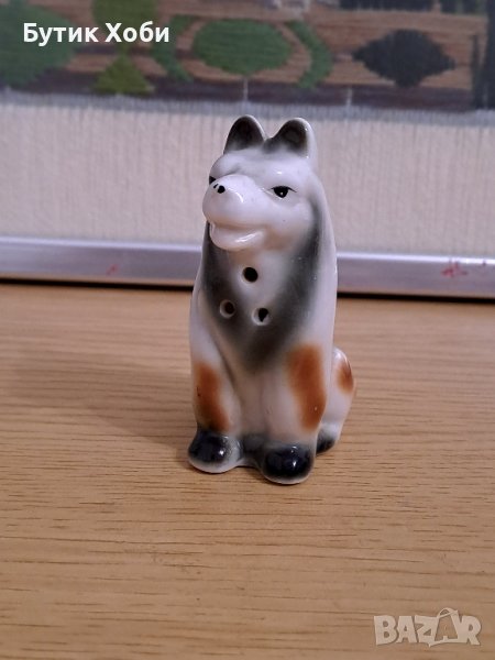 Винтидж солничка ,,Кученце,,  , снимка 1