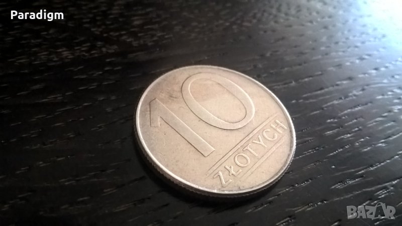 Монета - Полша - 10 злоти | 1988г., снимка 1