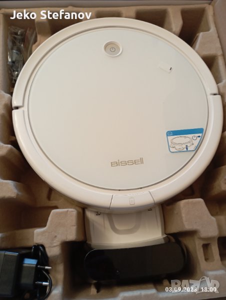 Продавам робот  Bissell   ROBOTIC  VACUUM  CLEANER   Модел EV 675 , снимка 1