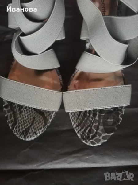 Сандали с висок ток, снимка 1