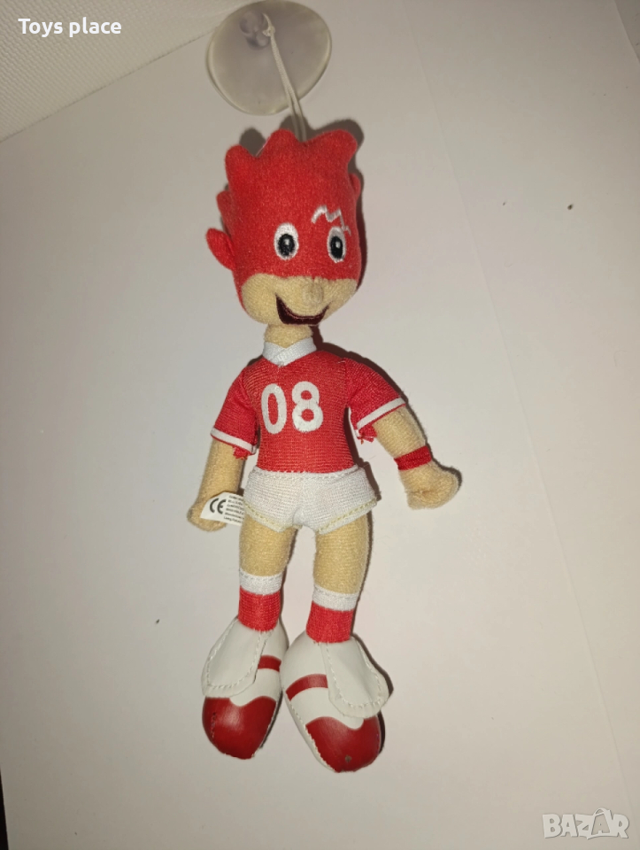 Евро 2008 Австрия Швейцария Плюшена играчка Талисман Filx 08 Бени, снимка 1