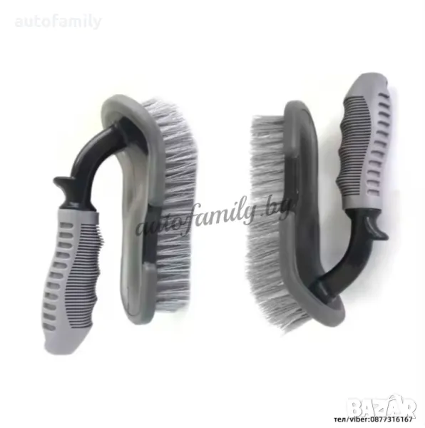 Четка за почистване на джанти и гуми, снимка 1