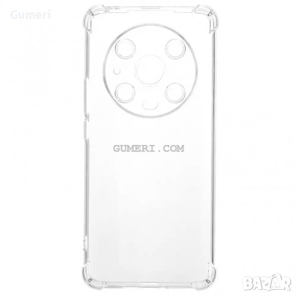 Honor Magic4 Pro Прозрачен Силиконов Гръб Със Защита За Задната Камера, снимка 1