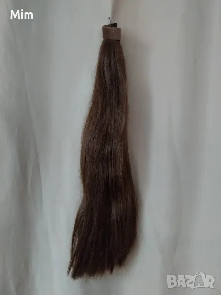 Удължаване на косата / опашка / в кестеняво, снимка 1