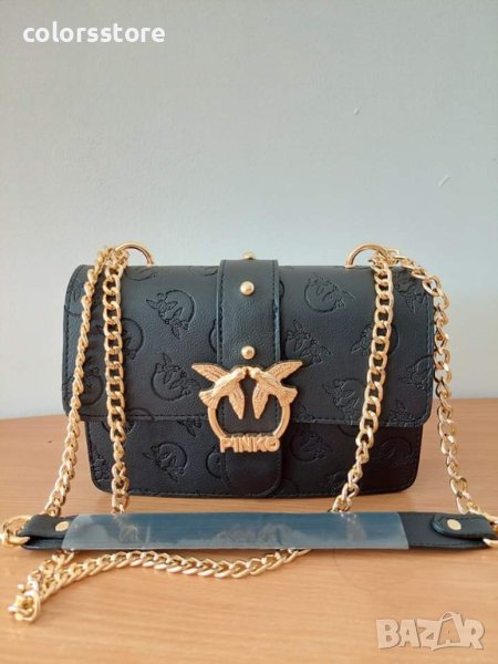 Черна чанта Pinko код SG359, снимка 1