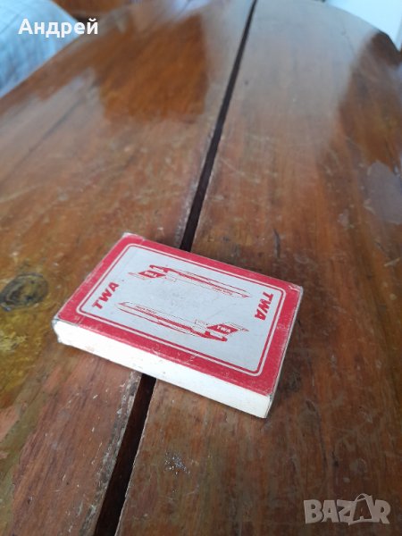 Стари карти за игра TWA, снимка 1