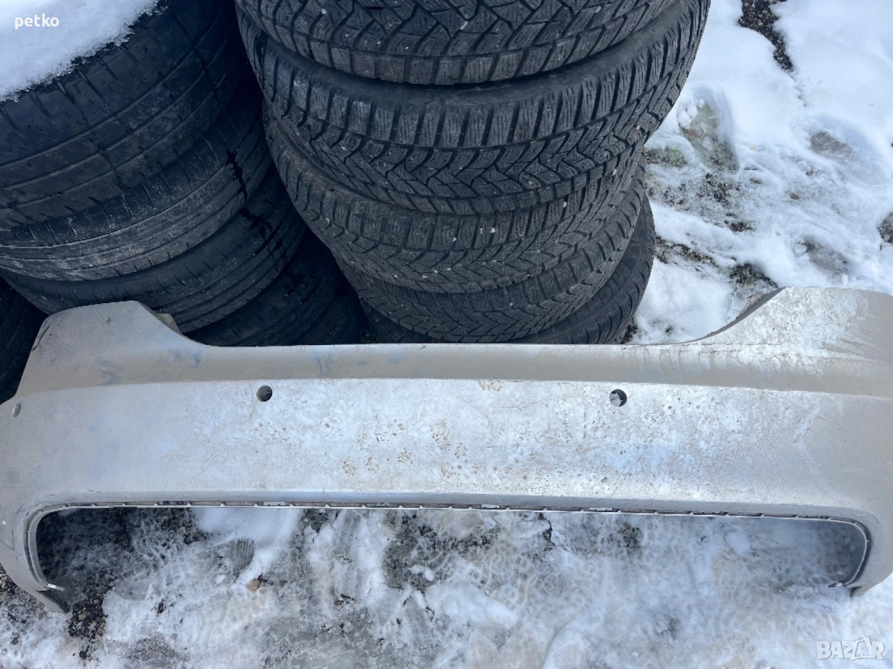 Задна броня за А6 2006 седан, снимка 1