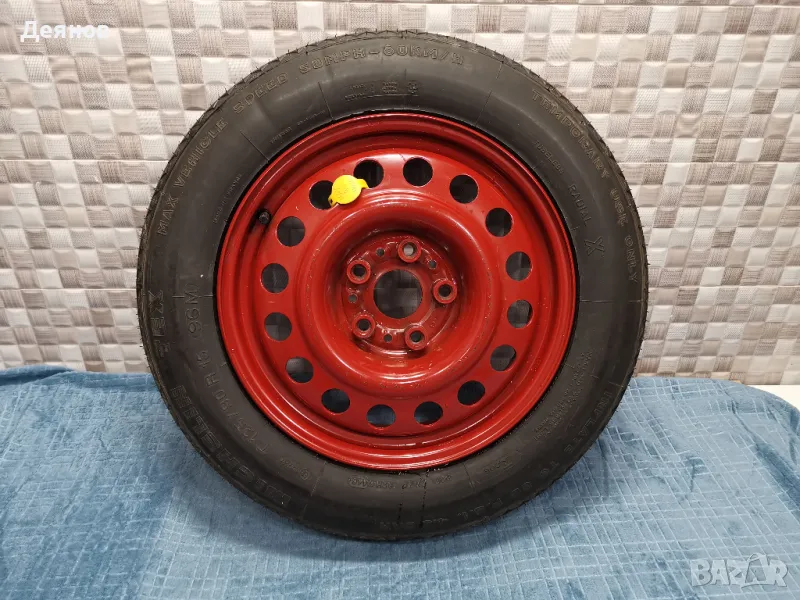 Резервна гума патерица от Lancia Kappa 15 цола, отлична., снимка 1