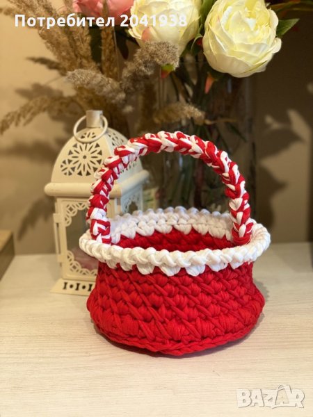Плетена кошничка, снимка 1