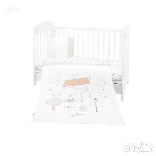 Бебешки спален комплект 5 части My Teddy, снимка 1
