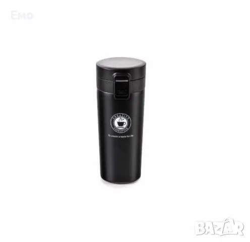 Термо чаша - 380ml, черна, лилава, бяла, кафява, инокс, снимка 2 - Термоси - 48552542