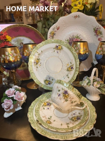 William Lowe Longton England  Circa 1874 - троен сет, мисля уникален и  с невероятна красота, снимка 10 - Антикварни и старинни предмети - 52967335