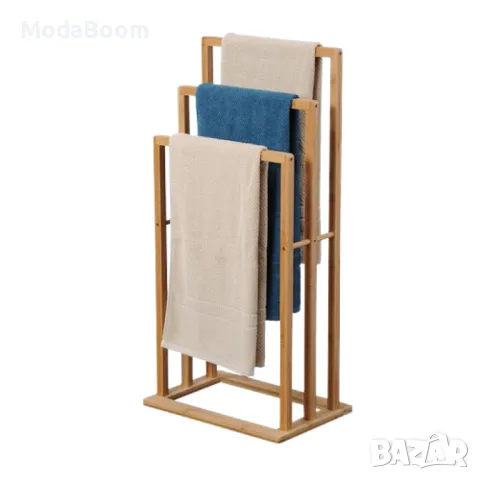 Бамбукова поставка за кърпи Kesper, снимка 4 - Други стоки за дома - 48846419