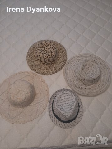 Капели и шапки.Шалте за плаж, снимка 1 - Шапки - 36988721